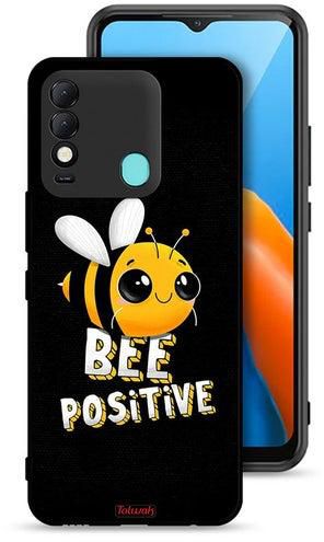 Tecno Spark 8 Protective Case Cover Bee Positive