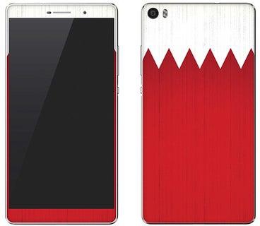 غلاف لاصق من الفينيل لموبايل هواوي P8 ماكس علم البحرين