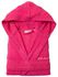 Hooded Cotton Bathrobe With 2 Pockets Pink Free Size