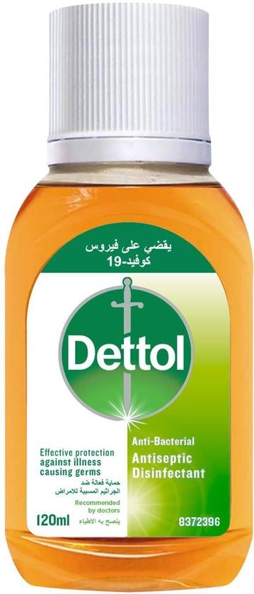 Dettol Antiseptic Disinfectant Liquid - 120 ml