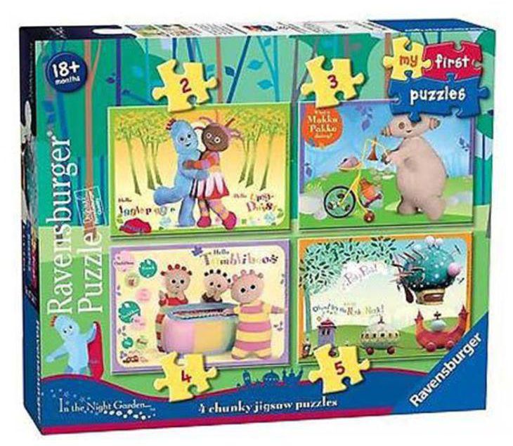 In the Night Garden 7775 4 in 1 Puzzle Set 