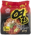 Ottogi Korean Style Instant Noodles Yeul Ramen 120g x Pack of 5