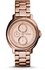 Fossil Chelsey Multifunction for Women - Analog Dress Stainless Steel Band Watch - ES3720P