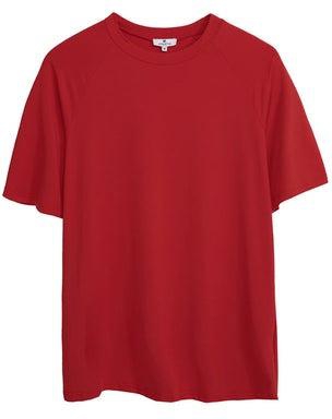 Essential Sports Workout T-Shirt أحمر سكارليت