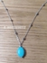 O Accessories Necklace Chain Silver _ Turquoise Stone