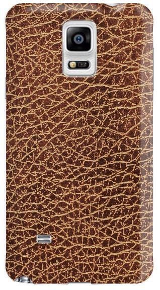 Stylizedd  Samsung Galaxy Note 4 Premium Slim Snap case cover Matte Finish - Brown Leather  N4-S-174M
