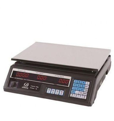 Generic Acs 30 Digital Weighing Scale - Silver