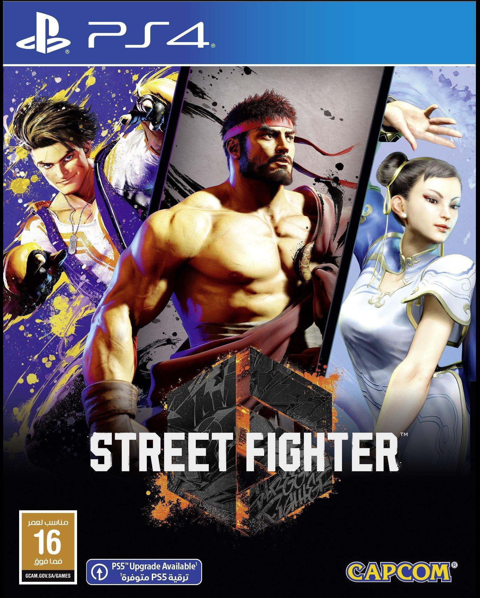 PS4 Street Fighter 6 Steel Book Edition