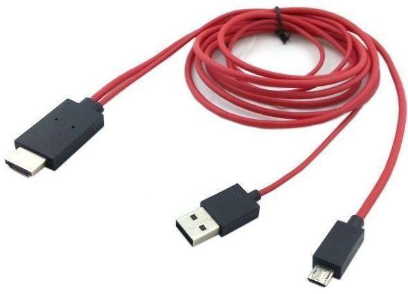 MHL Micro USB to HDMI TV AV Cable Adapter HDTV for Samsung Galaxy S3/S4/Note 2