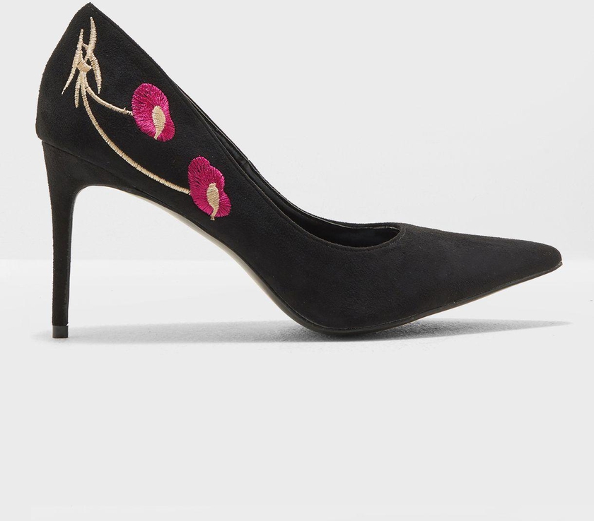 Sherry Embroidered Pump