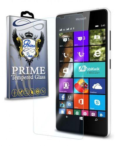 Prime Real Glass Screen Protector For Microsoft Lumia 540 - Clear