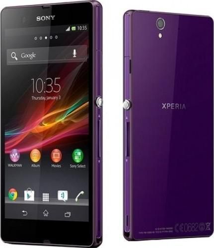Renewed - Sony Xperia Z Single SIM Mobile Phone, 2GB RAM, 16GB Storage - Purple | 18108