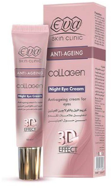 Eva Skin Clinic Collagen Night Eye Cream 15 ml