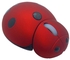 Mini Animal Shape Wireless Mouse With USB Receiver 2.4GHz Cartoon Ladybug Mouse