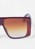 Women's Flexible And Corrosion Resistant Frame Rectangular Sunglasses 82476L3