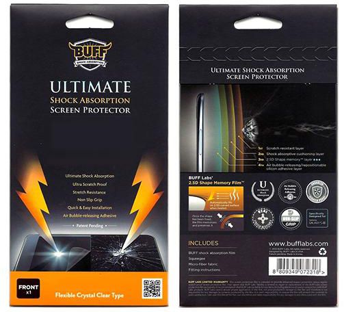 Buff Ultimate Shock Absorption Screen Protector for Samsung Galaxy S4 Mini