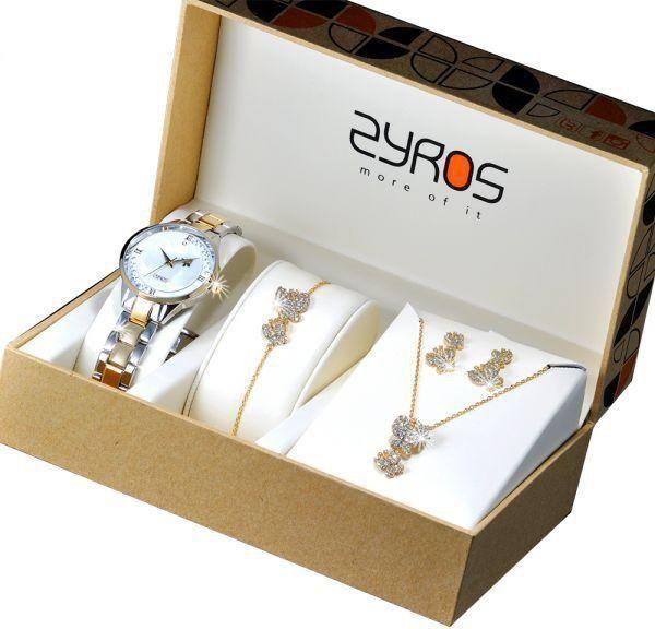 Zyros Watch Set For Women Analog Metal - STZY03371T290050