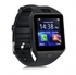 Generic W90 Touch Screen Smart Watch with Camera - Black