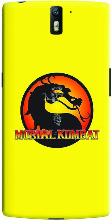Stylizedd OnePlus One Slim Snap Case Cover Matte Finish - Mortal Kombat