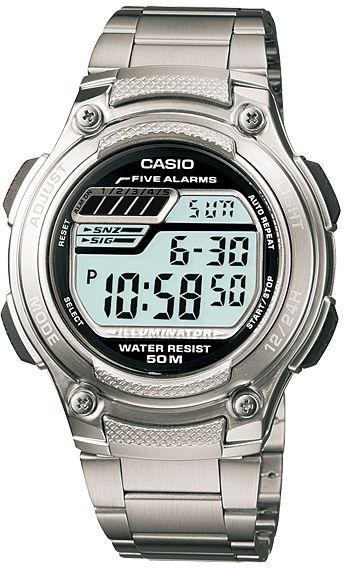 Casio metal parts and screws create a quality design watch for boys w- 212hd-1av