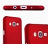 samsung J7 Core / J7-2015 case 360 Degree 3 pieces Plastic products Front and Back and Screen - Red