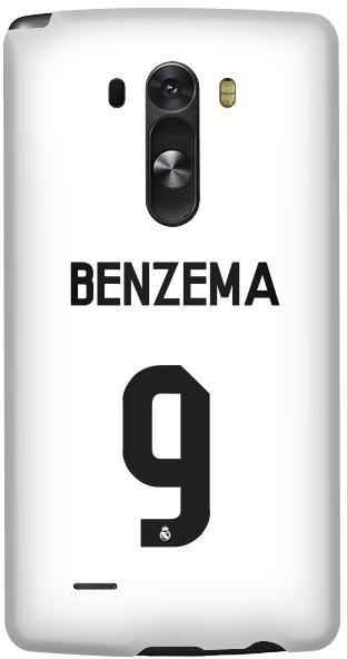 Stylizedd LG G3 Premium Slim Snap case cover Matte Finish - Benzema Real Jersey