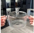 Glass Cooking Pot, Transparent Heatable Pot, Glass Cooking Pot