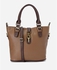 one 4 all Leather Shopper Hand Bag - Light Brown
