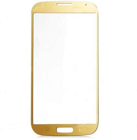Samsung Galaxy S5  I9600 Tempered Glass Screen Protector - Gold