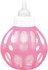 Baby BA by Banzworld Light Pink Feeding Bottle Support Made of High Grade Silicon Based Material BPA Free