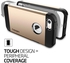 Spigen iPhone SE / 5S / 5 Tough Armor Military Grade cover / case - Champagne Gold