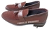 Fashion Brown Men's Leather Loafers