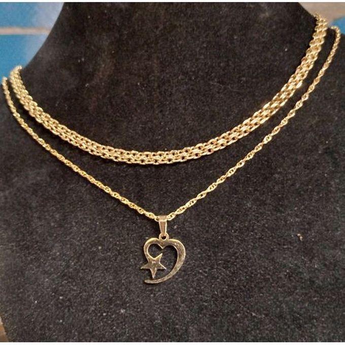 Chain With Pendant Gold