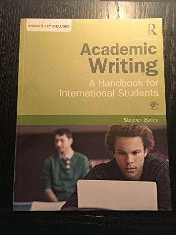 Taylor Academic Writing: A Handbook for International Students ,Ed. :4