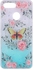 OPPO F9 - Transparent Silicone Case With Flowers And Butterflies Prints