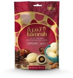 Tamrah Date With Almond Covered With Cappuccino Chocolate Zipper Bag 100g