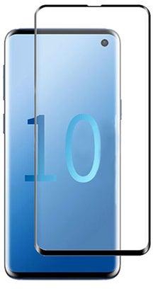 5D Tempered Glass Screen Protector For Samsung Galaxy S10 Lite Black/Clear