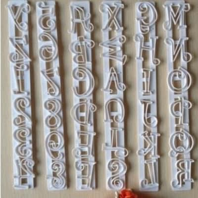 Wilton Funky Capital Letters & Numbers Cutter