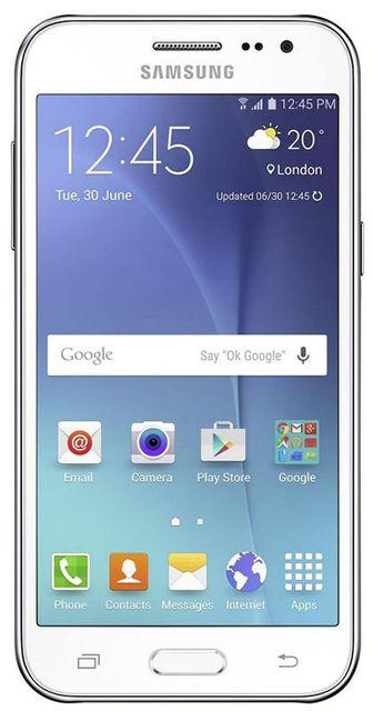 Samsung Galaxy J2 - موبايل ثنائي الشريحة 407 بوصة - أبيض