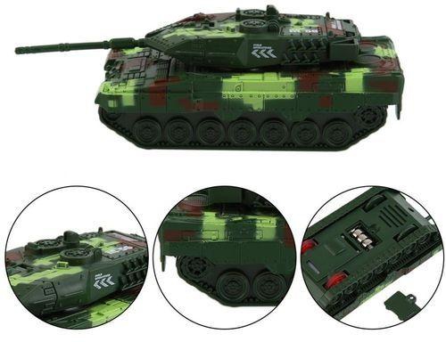 Generic Car Styling Battle Tanks Alloy Tank Model Excellent Gifts High Simulation Green