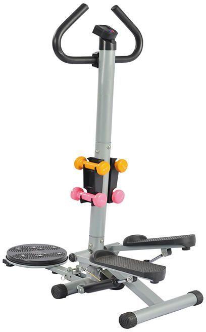Standing Stepper With Twister And Dumbbells