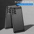 جراب Samsung Galaxy A23 ، حافظة من ألياف الكربون ، جراب مضاد للانزلاق ، غطاء نحيف لامتصاص الصدمات - أسود