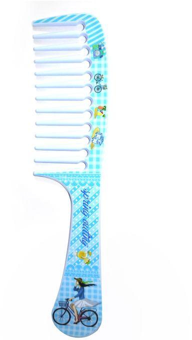 Plastic Flat Hair,Comb HairStyling Comb Blue,1Pcs,8018