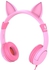 iClever  Kids Cat Headphones - Pink