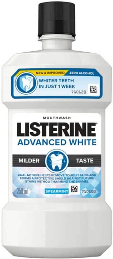 Listerine Advanced White Mouthwash - 250 ml