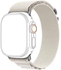 Spigen Alpine Loop For Apple Watch 42/44mm Nylon Woven Ring Strap - Off-White