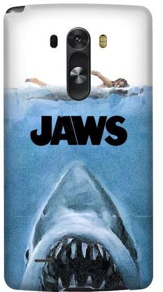 Stylizedd LG G3 Premium Dual Layer Snap case cover Matte Finish - Jaws