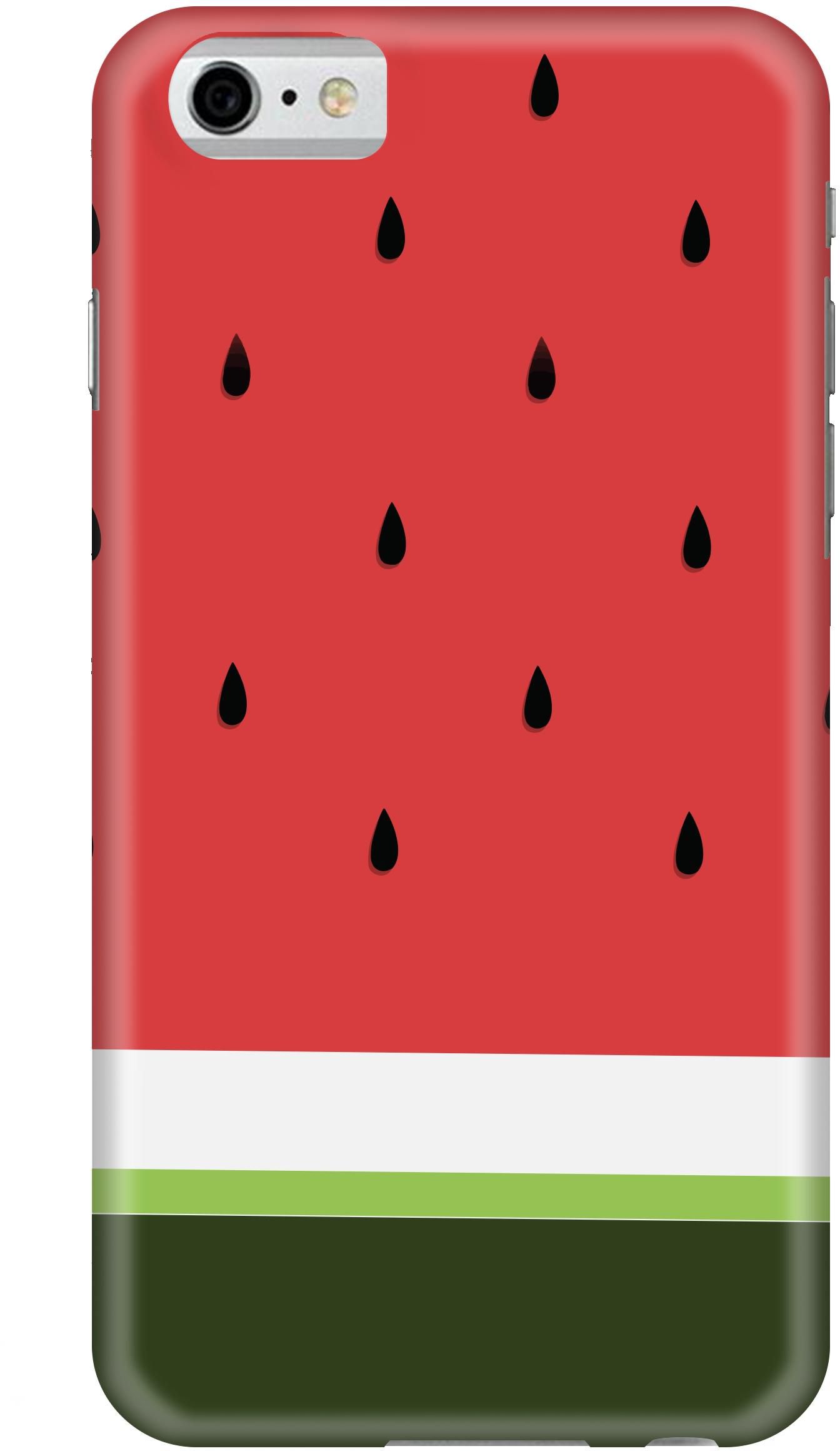 Stylizedd Apple iPhone 6/ 6S Premium Slim Snap case cover Gloss Finish - Minimal Watermelon