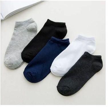 Generic Fashion Men ANKLE Socks One Pair BLACK