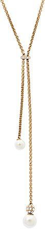 Michael Kors MKJ6311710 Stainless Steel Pearl Necklace for Women